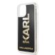 3. Karl Lagerfeld Karl Logo Glitzerhülle für iPhone 11 Pro - Schwarz