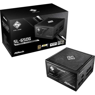 7. ASRock STEEL LEGEND 650W 80 Plus Gold Netzteil