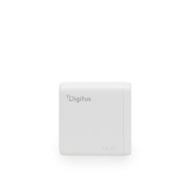 2. Digitus GaN II Wandladegerät 140 W | 3x USB-C, 1x USB-A | PD 3.0, QC 3.0 | Weiß