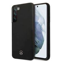 Mercedes Silicone Line Case für Samsung Galaxy S22+ - Schwarz