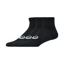 Asics Viertelsocken 3 Paar Schwarz 3033C299 001