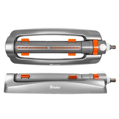Metallener, oszillierender Regner mit variabler Breite /WHITE LINE