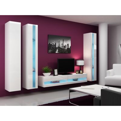 6. TV-Schrank VIGO NEW '180' 30/180/40 weiß/weiß-Kombination