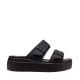 Crocs Brooklyn Low Damen-Flip-Flops, schwarz, 207431 001, Größe 39-40