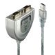 2. Lindy 42889 Parallelkabel Silber 0,6 m USB Typ-A DB-9