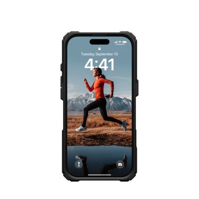 5. UAG Urban Armor Gear Plasma XTE MagSafe Hülle mit Ständer für Apple iPhone 16 Pro, transparent