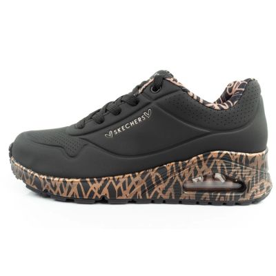 2. Skechers Uno-Loving Love Damen Sport-Sneaker modisch schwarz