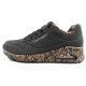 2. Skechers Uno-Loving Love Damen Sport-Sneaker modisch schwarz