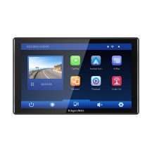 9-Zoll-Multimedia-Station mit Android Auto und Apple CarPlay, DVR und Kruger&Matz-Rückfahrkamera