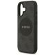 6. Guess 4G Circle Classic Logo MagSafe Hülle für iPhone 17 - Schwarz