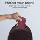 5. Tech-Protect SM65 Hülle für 6,0-6,9" Smartphones - Burgunderrot