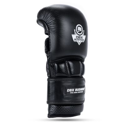 15. MMA Sparring Handschuhe M - Warrior Schwarz - LegacySeries