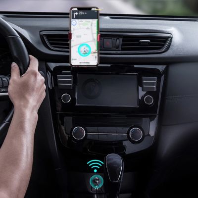 12. Baseus BA01 Bluetooth 5.0 Audioempfängerkabel AUX-Klinke Audioadapter schwarz (CABA01-01)