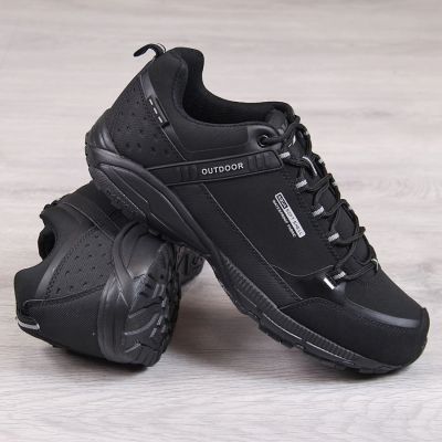 8. DK DK11A wasserdichte schwarze Trekkingschuhe