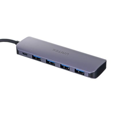 5. UNITEK HUB USB-C 4xUSB 3.1 GEN1, MICROUSB, H1107A
