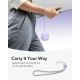 5. Hülle ESR Pulse HaloLock MagSafe für Apple AirPods 4 / 5 - violett