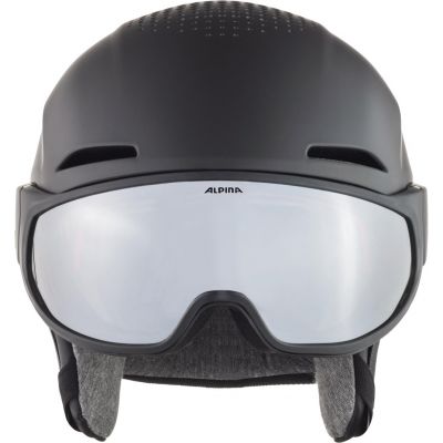 3. ALPINA ALTO V BLACK MATT Skihelm 59-63