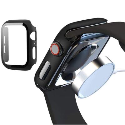 5. Tech-Protect Defense360 Hülle für Apple Watch 7 / 8 / 9 (45 mm) – transparent