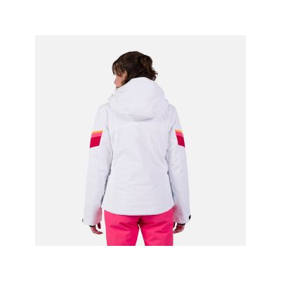 7. Rossignol W Strawpile Jkt Jacke Weiß