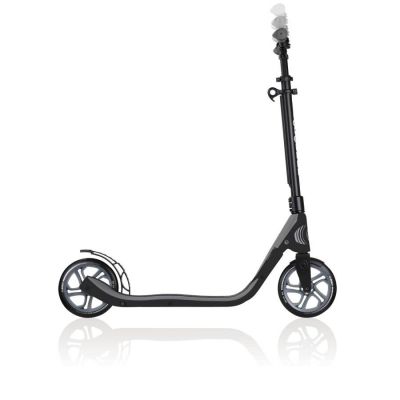 15. Globber ONE NL 205 City-Scooter / Schwarz-Anthrazit 477-100