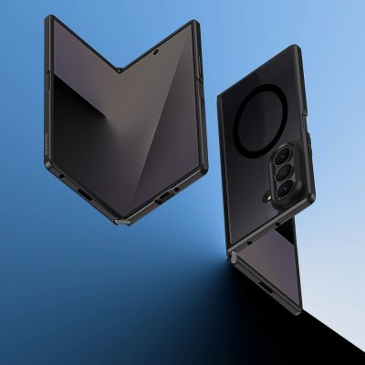 11. Dux Ducis Aimo Mag Case für Samsung Galaxy Z Fold 8, kompatibel mit MagSafe – Schwarz