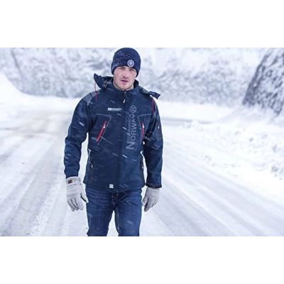 14. Geographical Norway Techno Softshelljacke M WU1060H/GN-BLACK