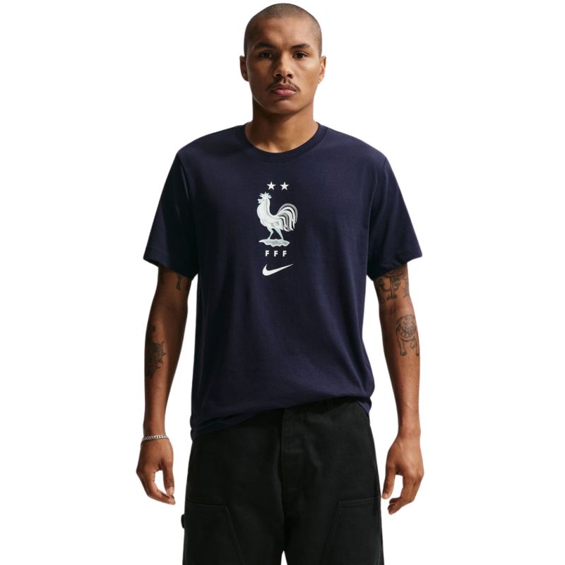 Nike FFF Fußball-Herren-T-Shirt Marineblau IH2181 498