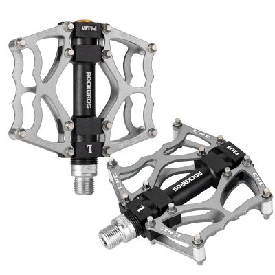 Rockbros JT201012LS 2010-12L Aluminium-Plattformpedale für Fahrräder – Silber