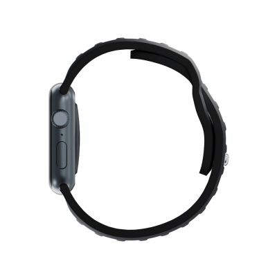12. 3mk Silikon- Watch für Apple Watch 38/40/41 mm – Schwarz