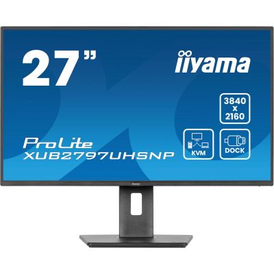 2. IIYAMA Monitor 68,5 cm (27") XUB2797UHSNP-B1 16:9 HDMI+DP+USB-C IPS