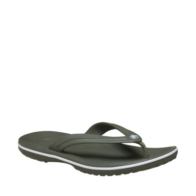 2. Crocs Crocband Flip-Flops olivgrün 11033 3J5