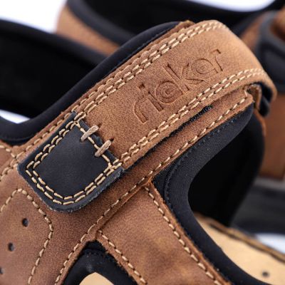 25. Rieker M 26156-25 RKR447B Klettsandalen