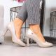 2. Sergio Leone W SK3AC perlenbesetzte Pumps in Nude 