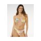 5. RIP CURL Hotel Malibu Sliding Tri mehrfarbiger Damen-BH