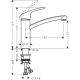 4. Hansgrohe Focus Edelstahl