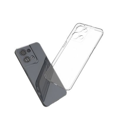 6. Ultra Clear 0,5 mm Hülle für Oppo Reno 8 Pro dünne Abdeckung transparent