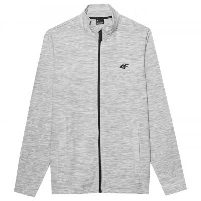 2. Sweatshirt 4F M 4FSS23TFLEM052 cooles hellgrau meliert