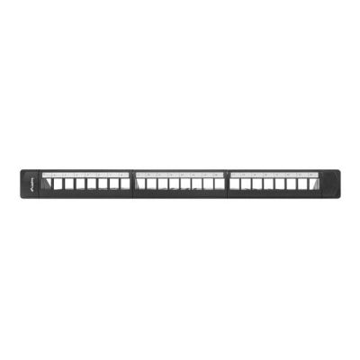 2. Patchpanel Lanberg PPKS-1124-B (1HE; 19")