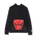 Mitchell & Ness NBA Cropped Logo Chicago Bulls Hoodie Schwarz