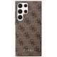 3. Guess GUHCS23LG4GFBR S23 Ultra S918 braun/braun Hartschalenetui 4G Metal Gold Logo