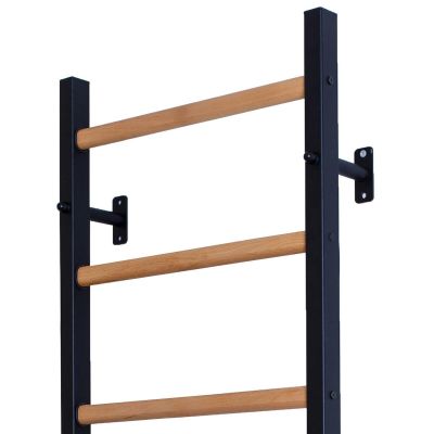10. Turnwandbarren aus Holz und Metall mit 4 Griffen und Bank, Modell 200B