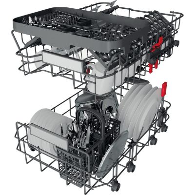 9. Freistehender Geschirrspüler WHIRLPOOL WSFO3T223PCX 10 Sets.