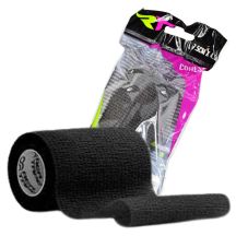 REA TAPE ELASTISCHE BANDAGE COHESIVE BAND SELBSTHAFTEND 4,5 M 7,5 CM SCHWARZ
