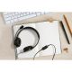 2. Kensington K33065WW Kopfhörer/Headset mit Kabel und Kopfbügel, USB Typ-A, Schwarz, für Büro/Callcenter