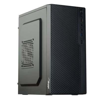 AKYGA Micro-ATX-Gehäuse mit 1x USB 3.0-Anschluss AK36BK