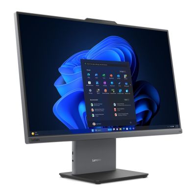 Lenovo ThinkCentre NEO 50a G5 AIO Core 5 210H 27" FHD Touch IPS 300 Nits AG 16 GB DDR5 5200 SSD512 Intel Grafik W11Pro Luna Gray 3 Jahre Vor-Ort-Service + Lenovo Netzteil ACC_PARTS Kensington K64467M-M1