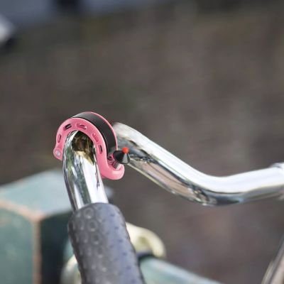 2. Rockbros 34210028005 Q-förmige Fahrradklingel - rosa