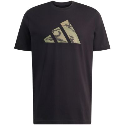 2. adidas Herren-T-Shirt mit Camo-Motiv und drei Streifen Logo, schwarz, KT1686