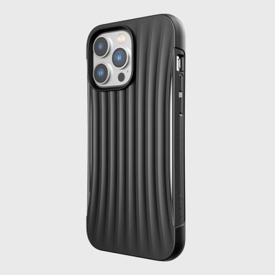 4. Raptic X-Doria Clutch Case iPhone 14 Pro Max Rückseite schwarz