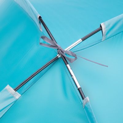 10. NILS CAMP NC8030 Strandzelt türkis 260x120x120 cm